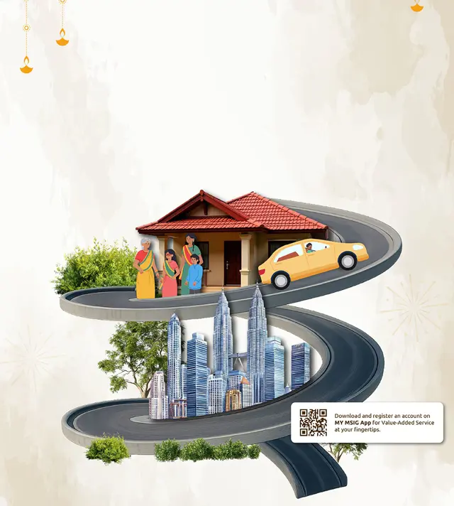 MSIG Deepavali 2025 Web Sliding Banner Mobile