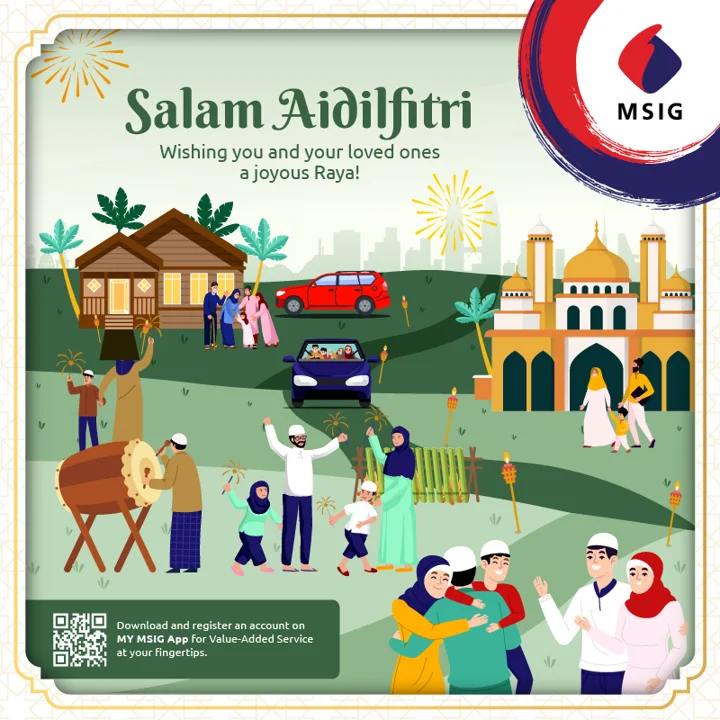 MSIG Raya 2025 Facebook Linkedin Post