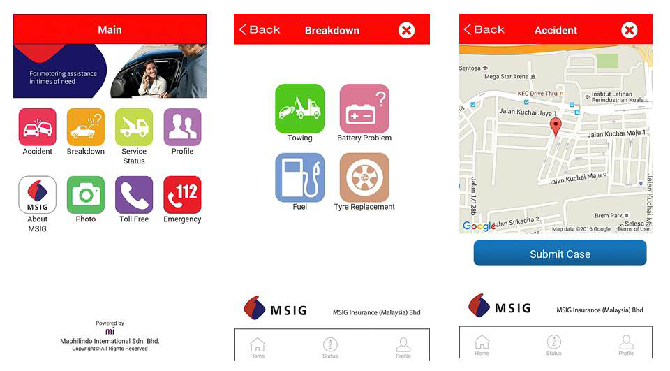 Msign App MSIG Motor Assist Mobile APP | MSIG Malaysia