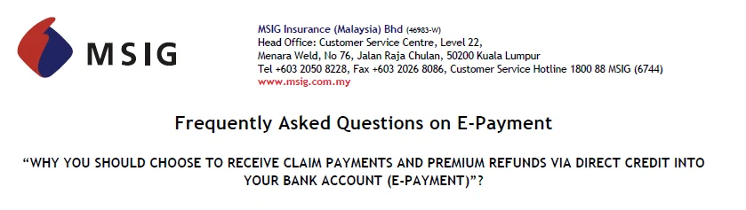 FAQ E Payment 31122013